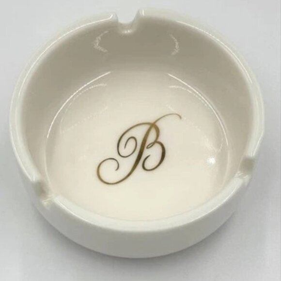 Bellagio Casino & Hotel Ashtray w/ Beautiful Gold 